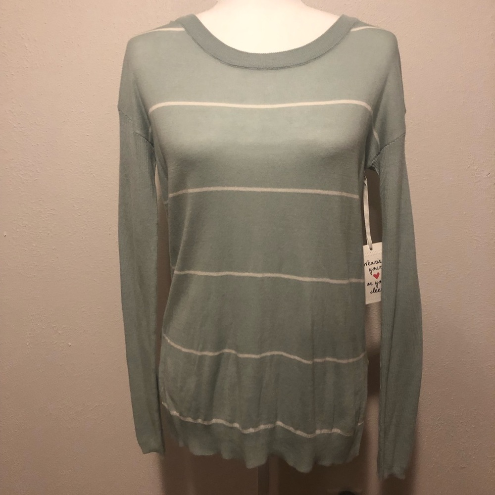Lightweight Striped Sweater. NWT. Size S